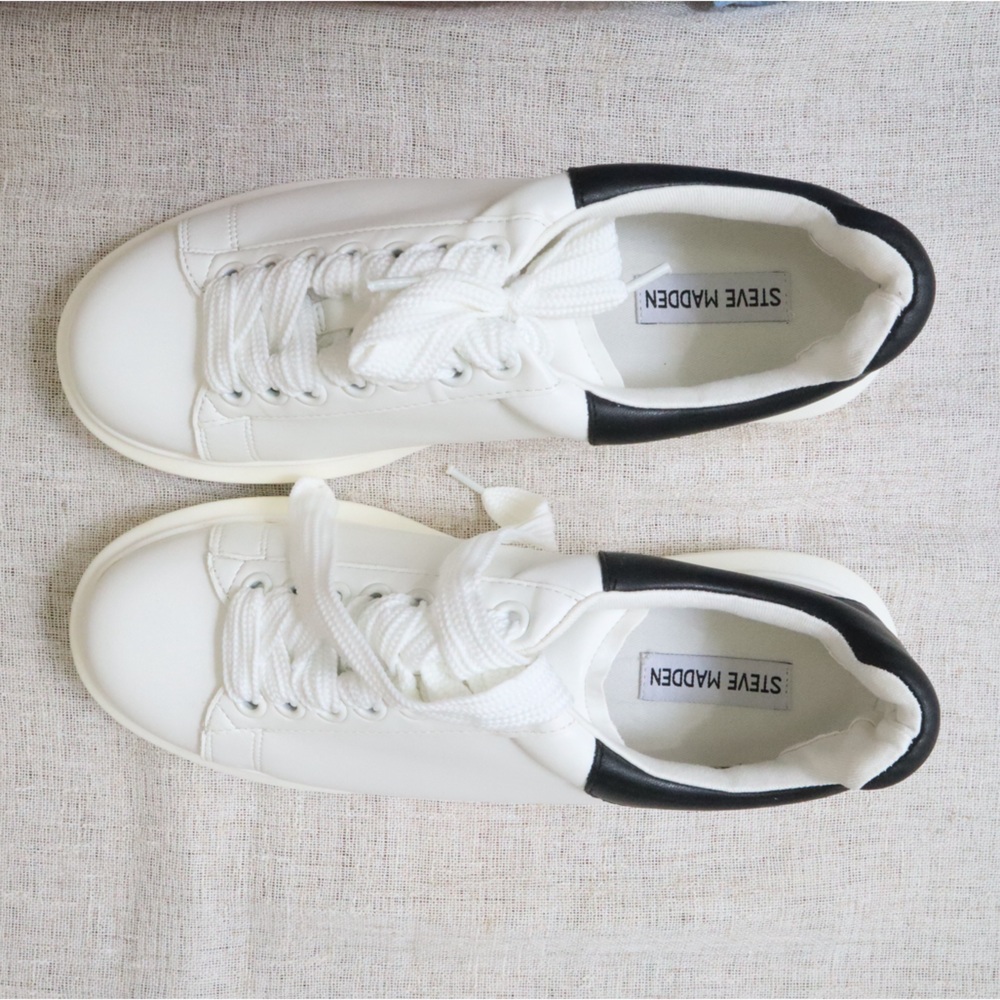 Steve Madden Glazed Chunky Platform Sneakers - Picture 12 of 15